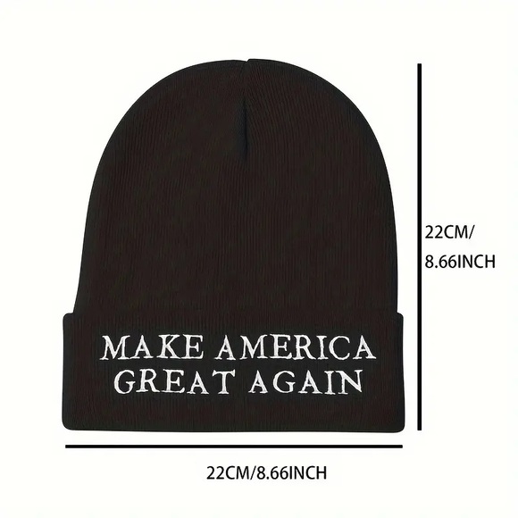“Make America Great Again” Embroidered Unisex Knit Hat! - Picture 3 of 4
